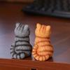 Simulation Cat Pet Model Cute Mini Cat Decoration Creative Cat Ornament  Kids Toy
