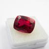 Natural Red Ruby Loose Gemstone 19.70 ct Bloody Cushion Cut for Jewelry Making and Gem Collections