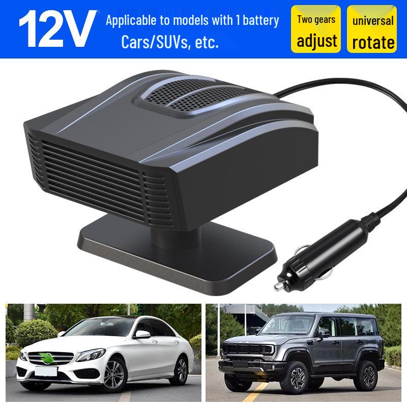 Автомобильный обогреватель 12 В с быстрым нагревом: Зимний антизапотеватель и размораживатель стекол