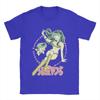 Lum Ran Ataru Urusei Yatsura Мужские футболки Аниме Смешные футболки Футболка с коротким рукавом и круглым вырезом Хлопковая графическая одежда