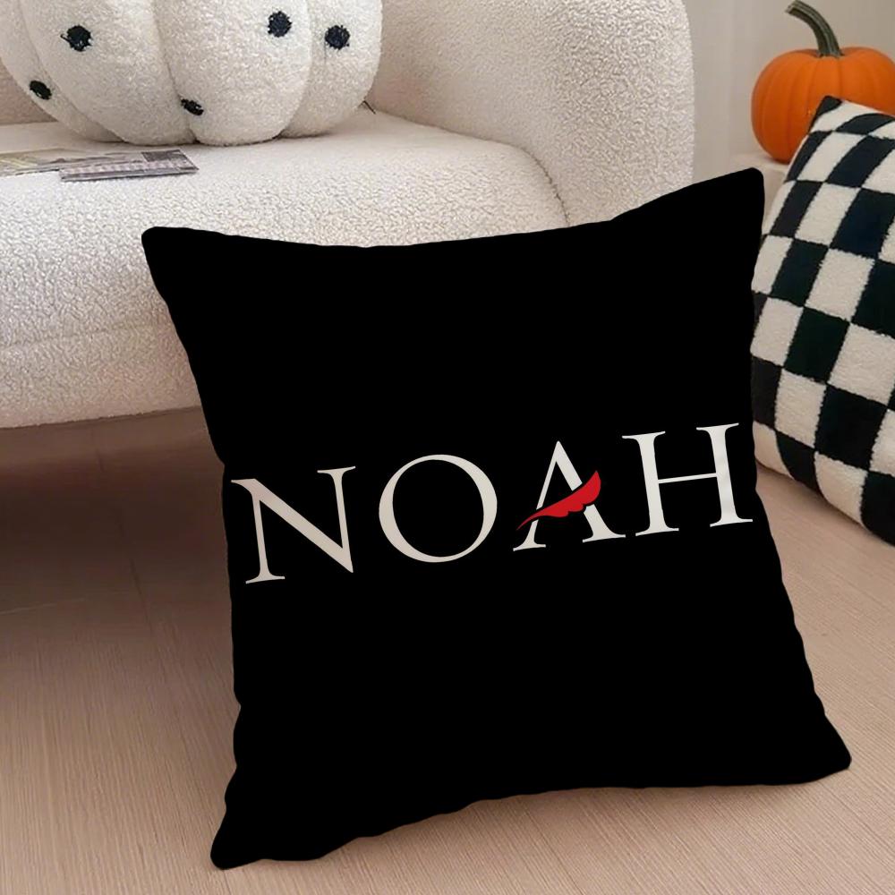 brand trendy NNOAHes Cushion Cover Throw Pillow Cover Hidden Button Durable Polyester Chair Cushion