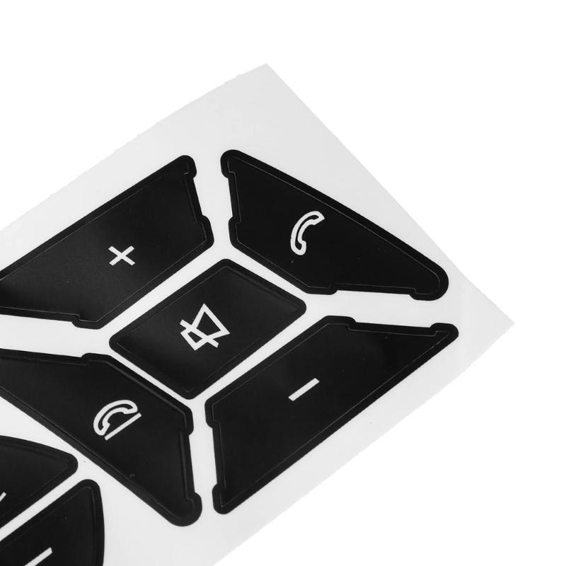 Накладка на кнопку рулевого колеса, ремонтные наклейки, сменные наклейки для C Class CLS C218 SLK W172 W204 W212 W218 W207