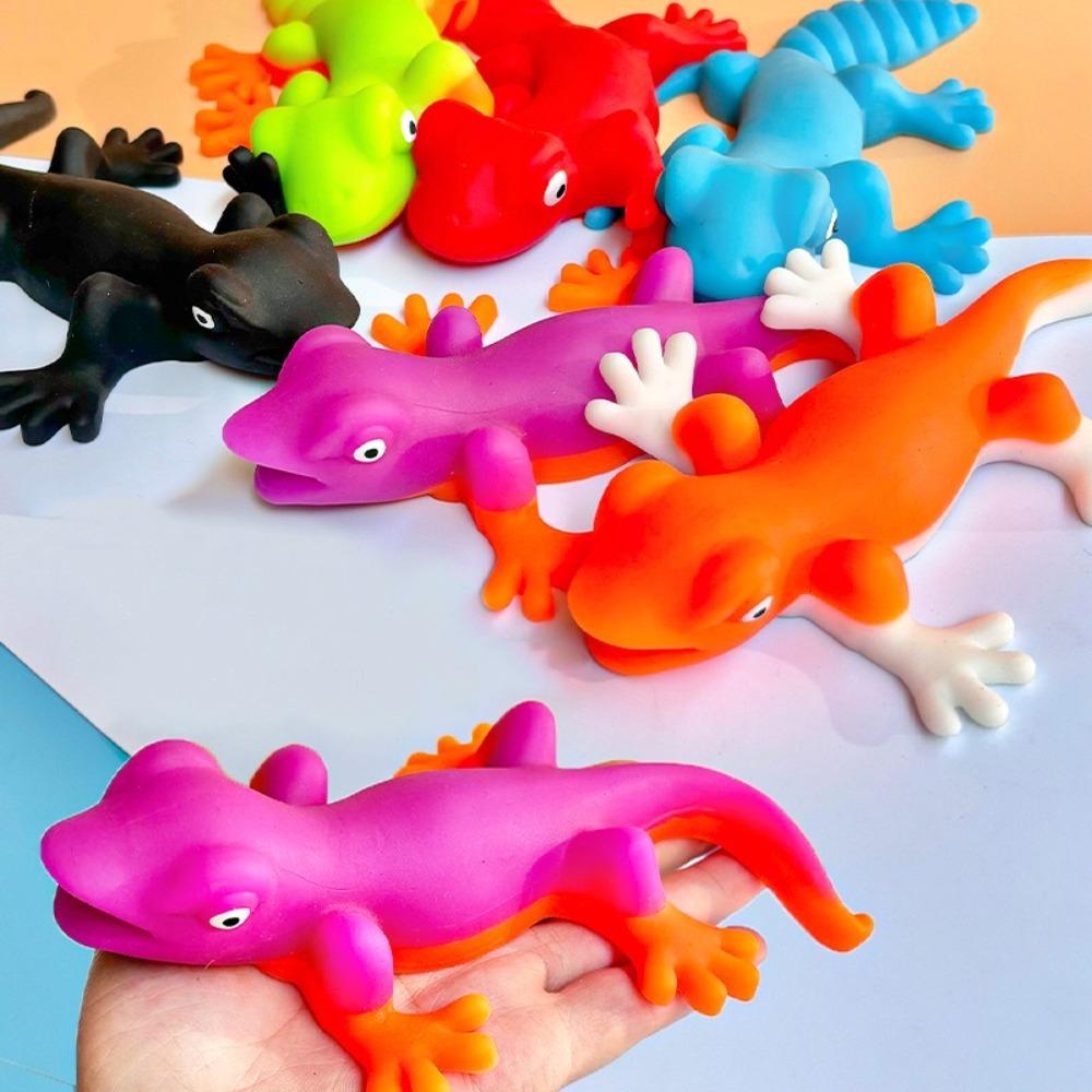 Stress Relief Stretchy Lizard Toy Simulation Lizard Squeeze Fidget Toy Squishy Toy  Children