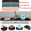 Kitchen Silicone Faucet Pad, Sink Splash Protection Pad, Sponge Drainage Pad, Countertop Protector, Drainage and Drying Pad