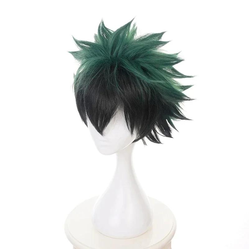 My Hero Academia Midoriya Izuku Bakugou Katsuki Bakugo Short Wig Cosplay Heat Resistant Synthetic Hair Wigs