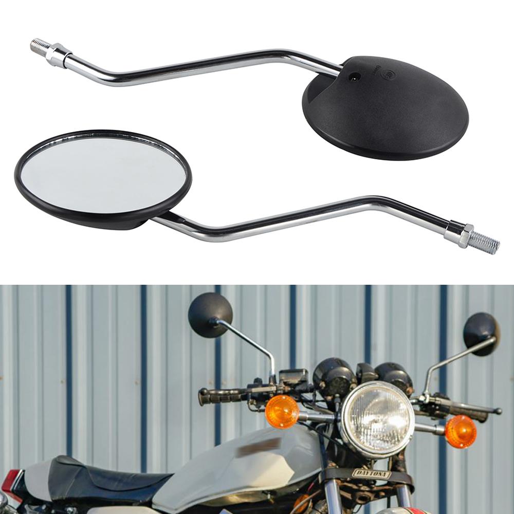 M10 Bolt Motorcycle Side Mirrors for Yamaha DT175 DT250 DT360 DT400RD125 RD200 RD250 RD350 RD400 341-26290-10-00