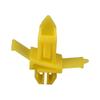 BCF1969 10 Pieces Moulding Clip for Toyota:75398-60021 Yellow Head Diameter: 8.5x7.5mm Bottom Head Dia: 13x12mm Made In Turkey
