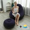Outdoor Inflatable Lounge Chair & Ottoman Set