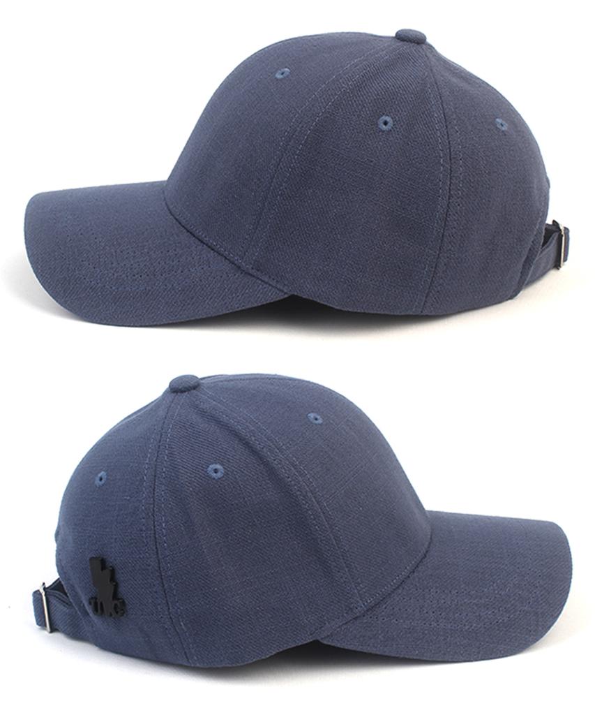 Yunibeosyeolkemiseuteuli Льняная Muji Синяя Бейсболка Льняная Шляпа