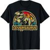 Кузензавр Ти-рекс Динозавр Кузензавр Семейная парная футболка