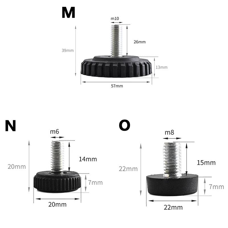 5 шт., защита для пола, опора для ног, подставка для ног, стол, болт для шкафа, регулируемая мебель