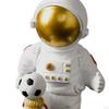 -Смоляная статуэтка Космическая фигурка Фигурка космонавта Украшение Скульптура для детской комнаты Книжной полки, Спальни,