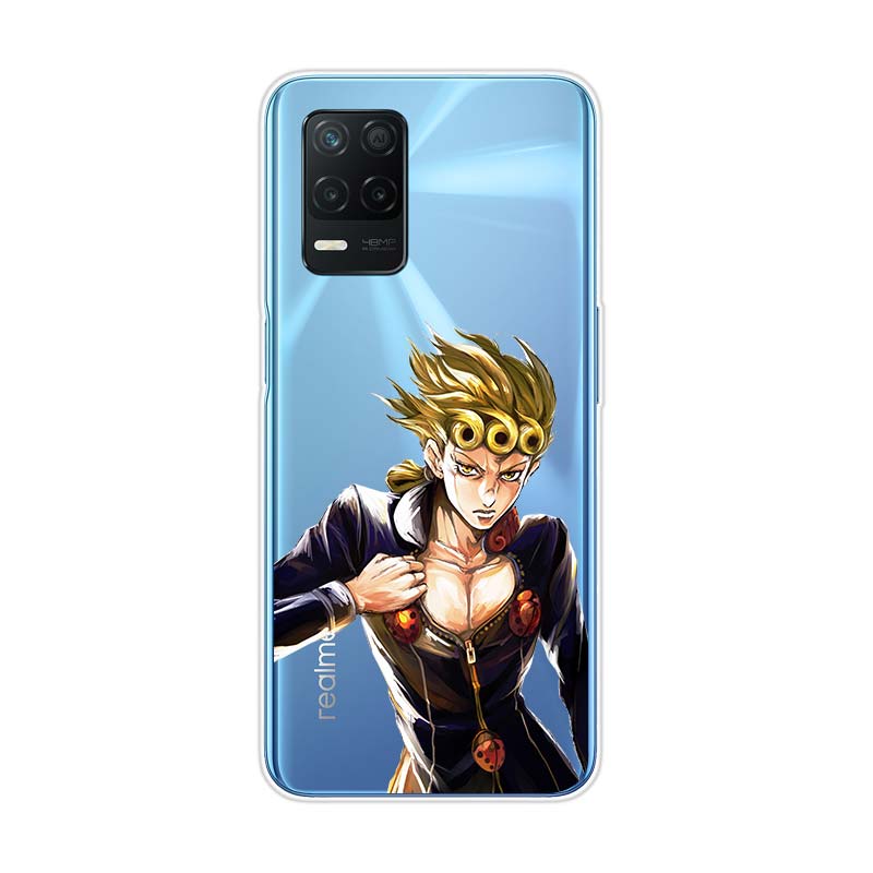 Чехол для телефона JoJos Bizarre Adventure для Realme 8 8i V3 V5 GT Neo Flash Edition Explorer Master Neo2 Narzo 30 50i 50A C21Y