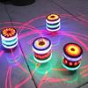 Electric Gyro Rotating Toy with Colorful LED Lights Outdoor Upgrade Boys & Girls Rotating Gyro Toy Children's Gift