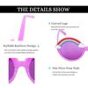 4Flaunt UV Protective Cute новейшие и стильные овальные солнцезащитные очки с радужным дизайном для детей | Возраст: 3+ года