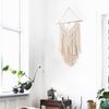 Wall Art Wooden Boho Chic Bohemian Macrame Tapestry Wall Hanging Blanket