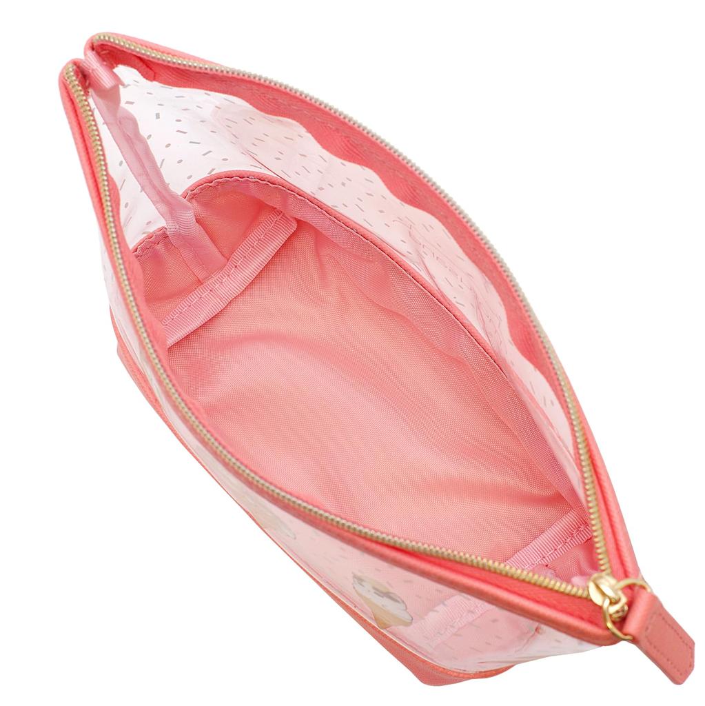 Sunstar Stationery Косметичка Mofusand Прозрачная в форме лодочки Ice S2321637