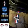2pcs Car LED Door Welcome Light Projector Lamp Decoration Accessories Auto Styling For Ford S-MAX 2007-2008 CHIA-X 2007-2013