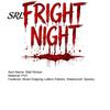 Blood Dripping Window Clings Fright Night Wall Sticker, Halloween Letters Decal, Spooky Glass Door Murals Waterproof Sticker for Living Room