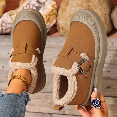 Зимняя Новая Женская Хлопковая Обувь Удобная Универсальная Нескользящая Прочная Подошва Бесплатная Доставка Зимняя Женская Хлопковая