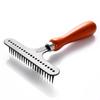Инструмент для вычесывания шерсти домашних животных, грабли для шерсти собак и кошек, инструмент для вычесывания шерсти из дерева, грабли для ухода за домашними животными