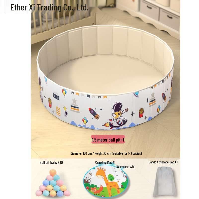 Детская песочница и бассейн с океаническими шариками с ограждением и семенами кассии, игрушки для песка для помещения