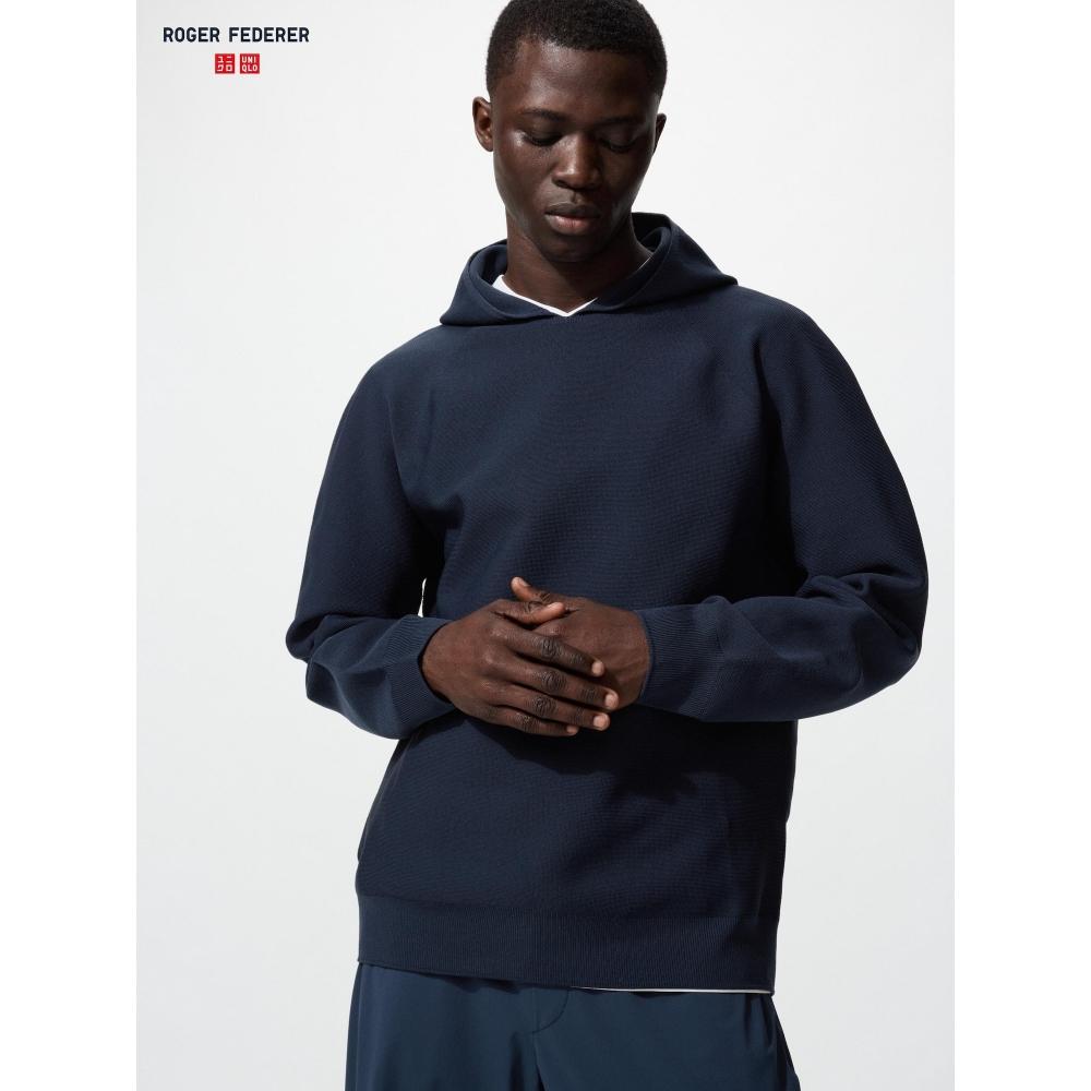 Uniqlo Japan Washable 3d Knit Hoodie