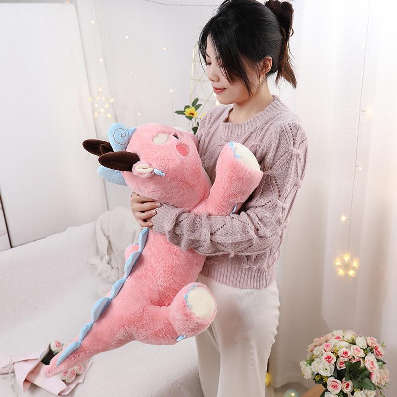 Dragon Year Mascot Doll Dragon Doll Girl Sleeping Pillow Plush Toys Annual Meeting Gift Doll