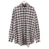 RRL 90s Initial Tag Red 3 Stars Old Check Pattern Long Sleeve Flannel Shirt Men's Used