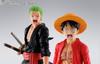 TAMASHII NATIONS ONE PIECE Roronoa Zoro Onigashima Invasion 150mm ABS PVC Painted Movable Figure S.H.Figuarts - - Approx. &