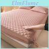 Polyester Bed Cover With Solid Color Design For Bed Protects Mattress And Prevents Dust