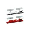 3D Metal Car Front Grille Trunk Emblem Sticker For Chevrolet Cruze Sonic Silverado Corvette Trax Camaro Captiva Bolt Z71 Sail SS
