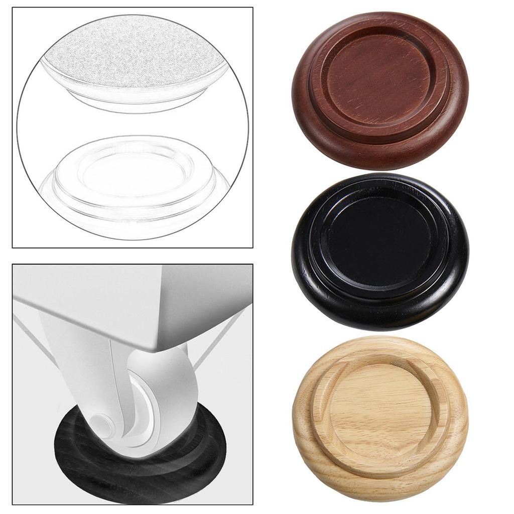 4x Piano Caster Cups Piano Leg Coasters Anti Noise Portable Professional Multiuse Replacement Part Piano Pads Floor Protector