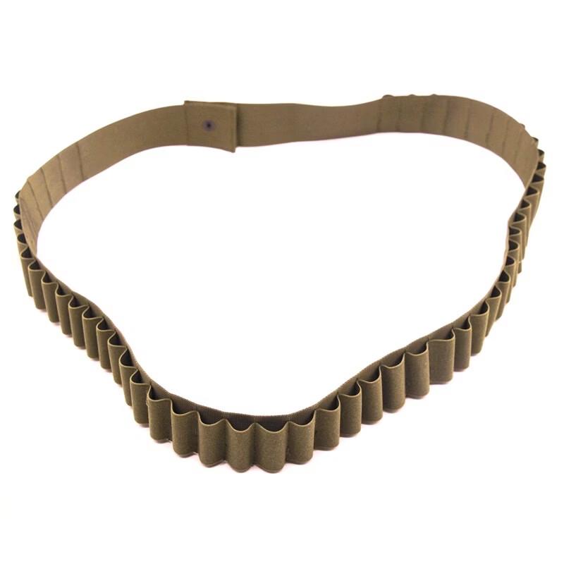 Outdoor Tactical Belt with 50-Round Ammo Pouch