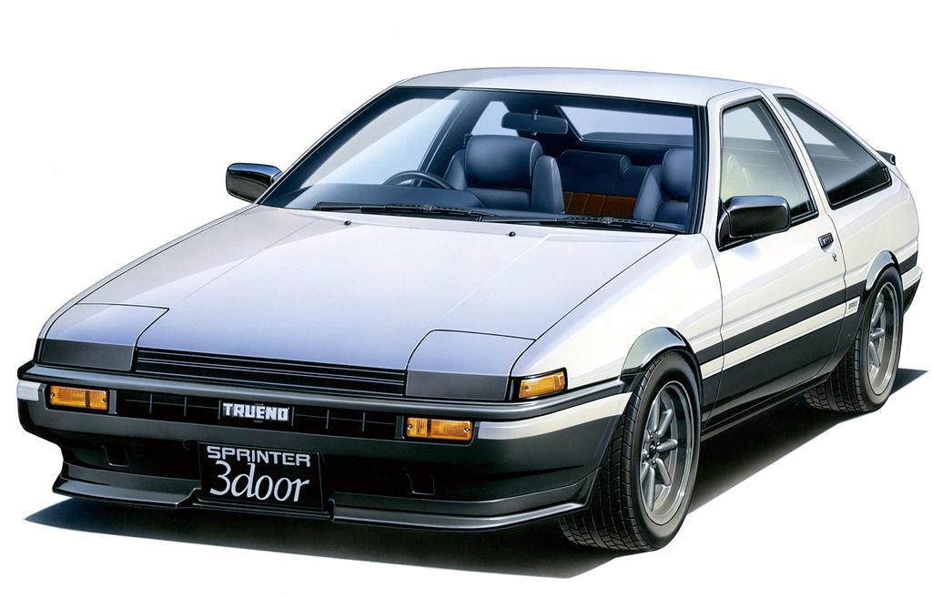 Серия AE86 Trueno Ранняя модель Пластиковая модель 1/24 Inch-Up №052