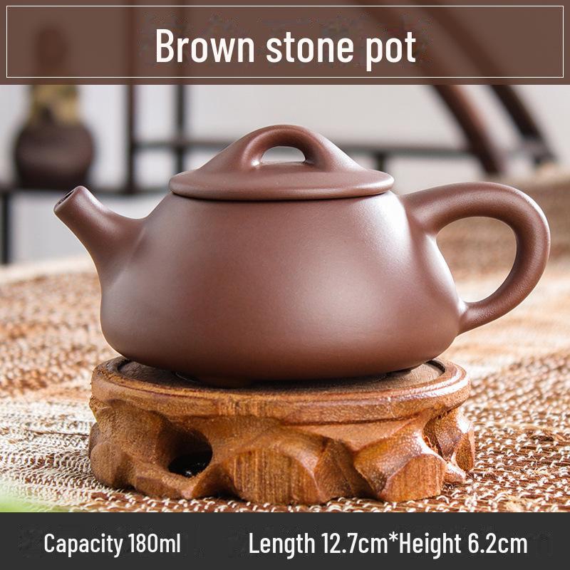 Коллекция чайников из фиолетовой глины: 72 модели, чайники Zhuni Xishi объемом 120–200 мл, идеально подходящие для утренних рынков