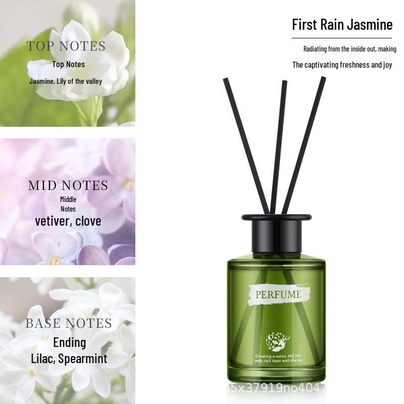 Роскошный безпламенный аромадиффузор для длительного аромата в помещении - Идеально подходит для дома, отеля и дезодорации ванной комнаты.