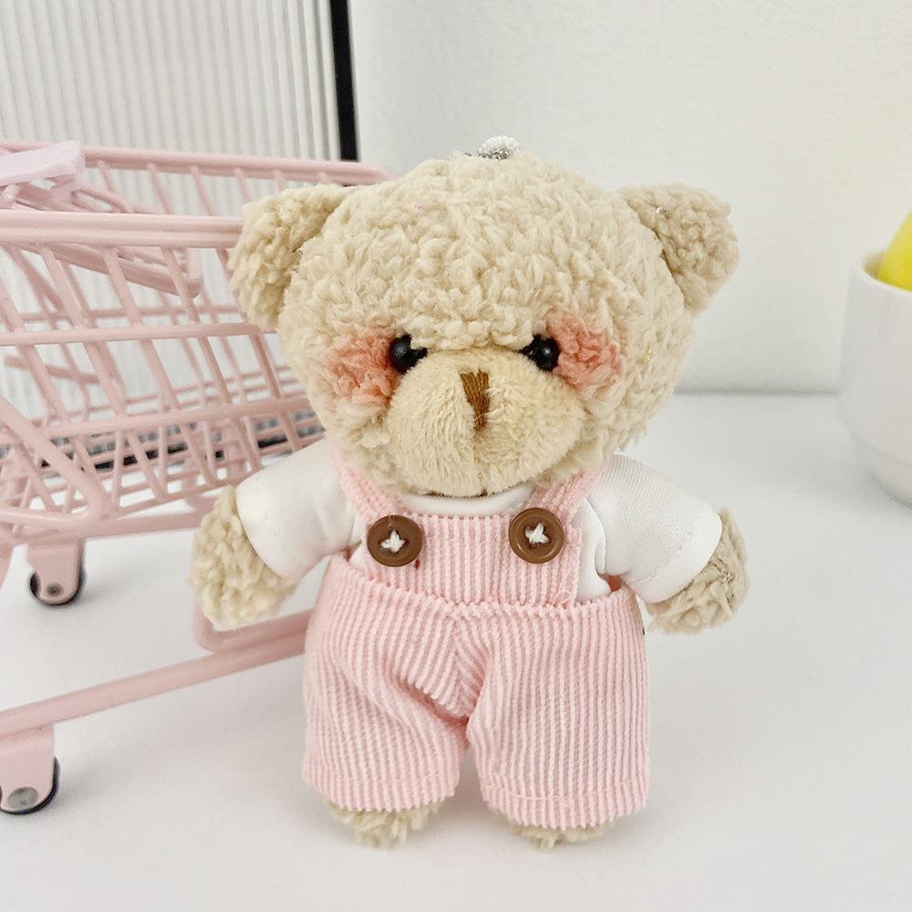 Мягкая кукла Маленький мишка Брелок Мультяшный брелок для ключей от машины Милый подвес для сумки