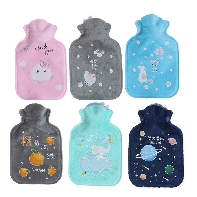 Грелка Резиновая сумка Милый мультяшный Теплый Расслабляющий Безопасный Тепло Холодный Большой