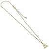Harry Potter sterling silver Deathly Hallows sterling silver Gold Plated Necklace Embellished with crystals