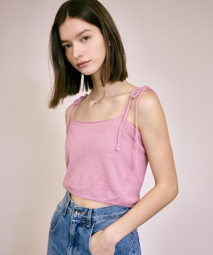 FOVERE Madel Sleeveless Knit_Pink