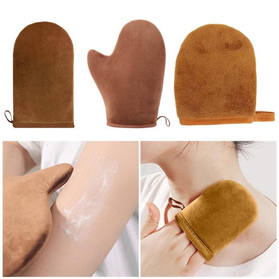 Аппликатор для автозагара Перчатки для мини-загара с водонепроницаемым слоем Перчатки для аппликатора автозагара