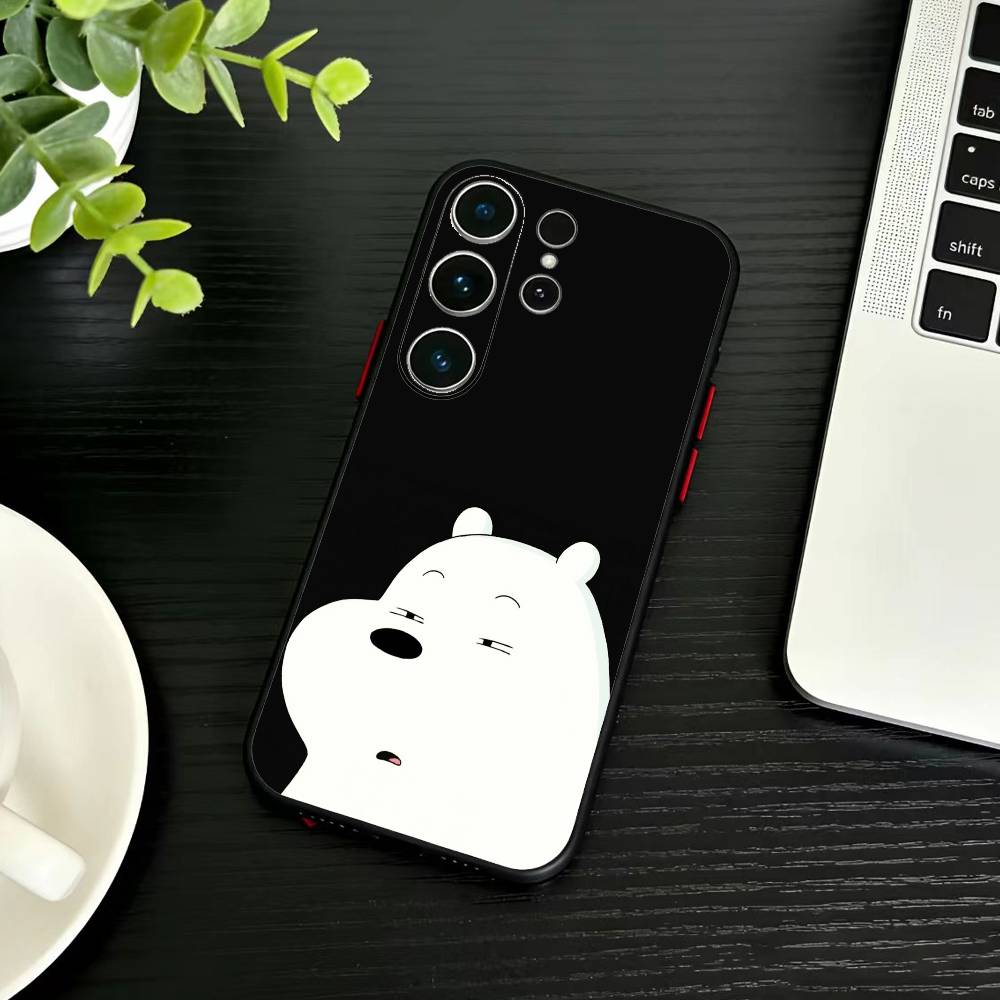 Мы B-Bare B-Bears Чехол для телефона для Samsung S26,S25,S24,S23,S22,S21,S20,Plus,Fe,Lite,Другие Черная крышка