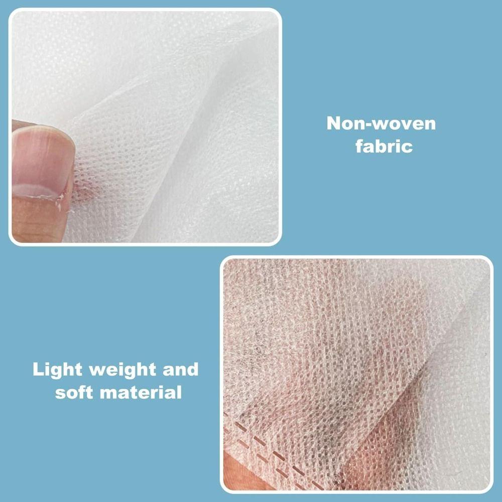 Non Woven Fabric Face Makeup Protector Hood Disposable Beauty Makeup Protective Hoods