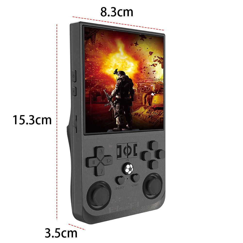 Игровая консоль R36MAX Retro Встроенные 15000+ игр Портативный карманный видеоплеер 64G 128G Мини-ретро-игровая консоль Предметы первой необходимости для путешествий