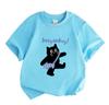 Men's Compression Workout T-Shirt, Stylish Wolf Graphic Shor