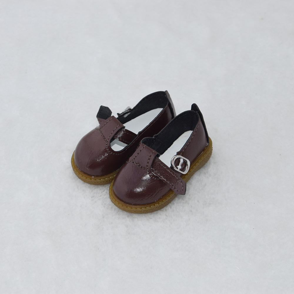 Кожа PU 1/4 BJD Обувь Черный Коричневый Повседневная Носка Кукольная Кожаная Обувь Модные Милые Ручной Работы Кукольные Сапоги Кукольные Аксессуары