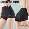 Shapewear Panties with Sexy Lace Detailing Arm-lifting and Waist-cinching Slimming Pants Body-shaping Elastic Waistband