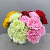 5 Голов Многоцветный Искусственный Цветок Пион Пион Свадебные Букеты Реалистичные Цветы Домашнее Украшение