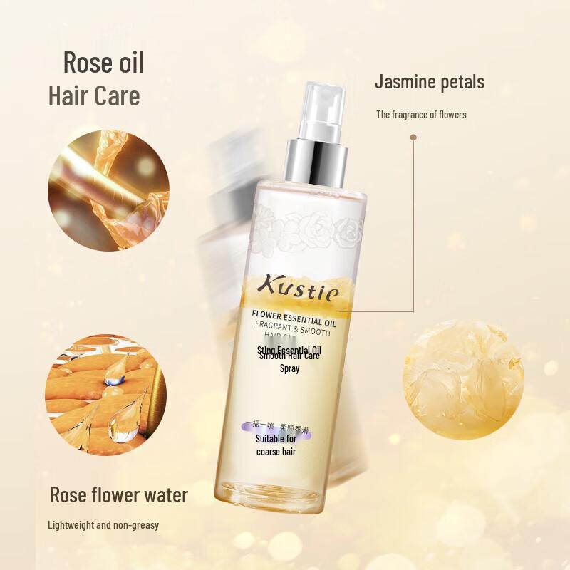 Kustie Floral Essential Oil Hair Mist Duo Pack